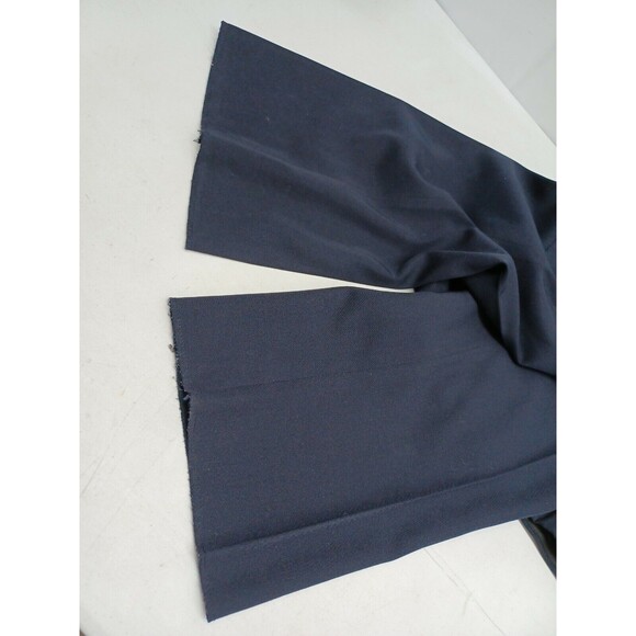 Vtg HPI Signature Collection Dress Pants Mens 38 Regular NavyBlue Undone Hem - Picture 5 of 12